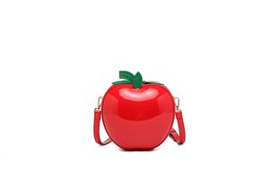 Apple shape crossbody bag