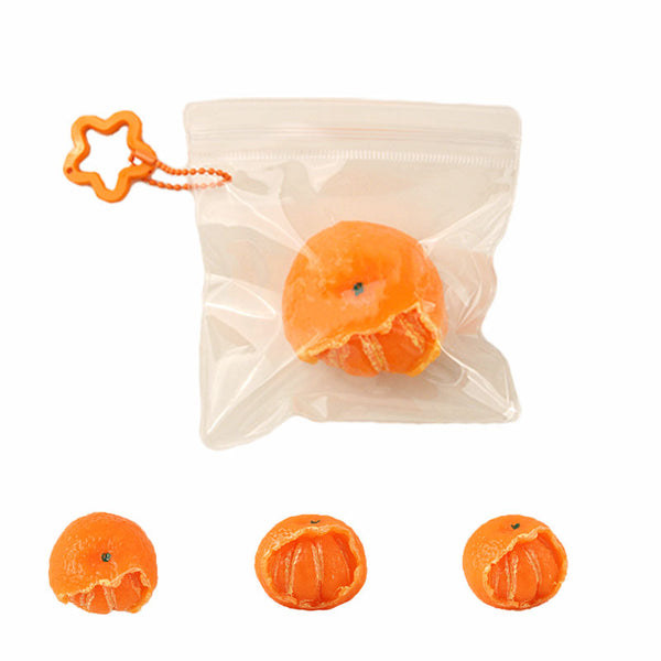 Soft Peeling Orange Squeeze Toy