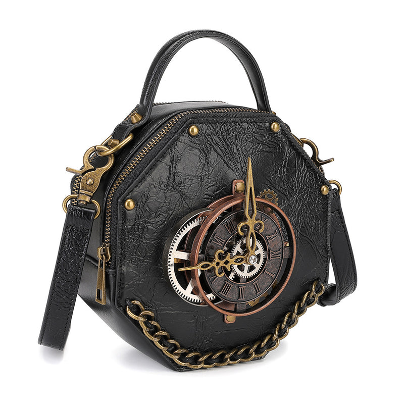 Retro style women's crossbody bag