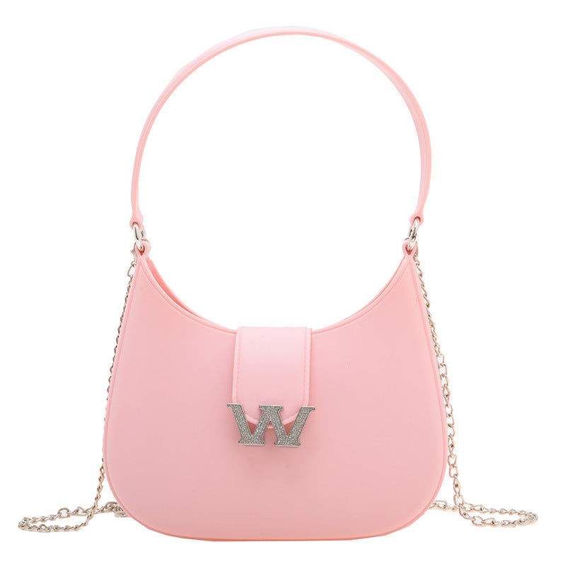 New fashion jelly shoulder bag