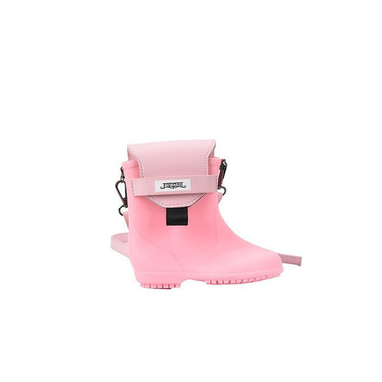 Rain boots cartoon cute crossbody bag