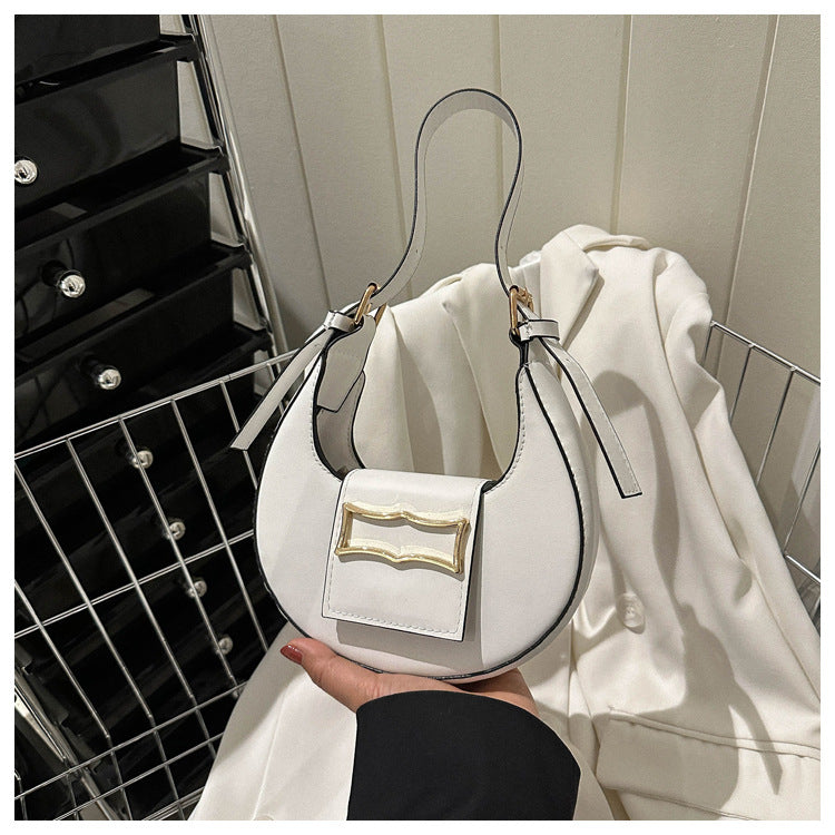 Underarm trendy and fashionable one-shoulder dumpling bag