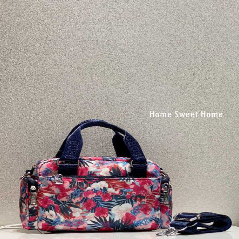 Nylon fabric crossbody bag