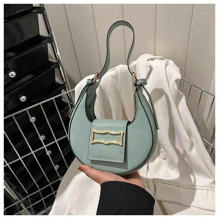 Underarm trendy and fashionable one-shoulder dumpling bag