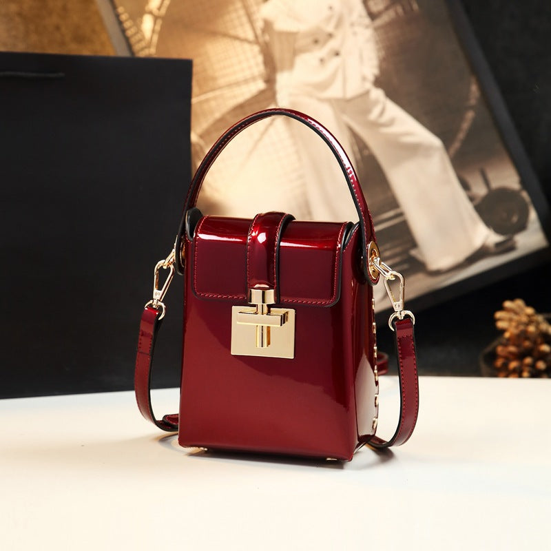 Patent Leather Crossbody Bag