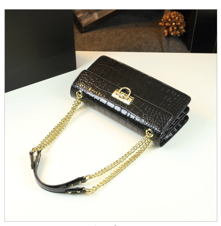 Patent Leather Crossbody Bag